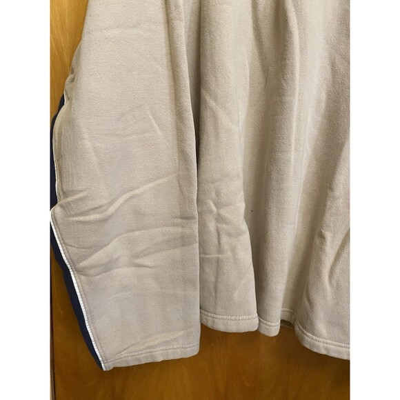 Old Navy Beige/Blue Casual Crewneck Pullover Hoodie Sweatshirt Mens Unisex XXL - Picture 6 of 14